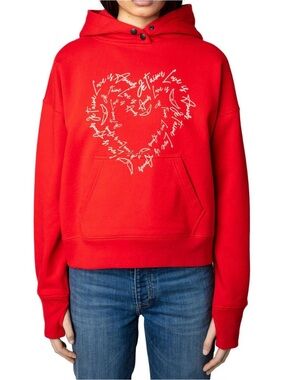 ZADIG&VOLTAIRE Mia Heart
St-Valentine Sweatshirt size xs